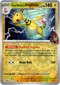 074/182 Team Rocket's Ampharos - Reverse Holo | Pokemon Scarlet & Violet—Destined Rivals