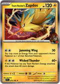 070/182 Team Rocket's Zapdos - Holo | Pokemon Scarlet & Violet—Destined Rivals