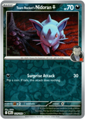 114/182 Team Rocket's Nidoran♀ - Reverse Holo | Pokemon Scarlet & Violet—Destined Rivals