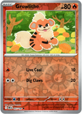 027/182 Growlithe - Reverse Holo | Pokemon Scarlet & Violet—Destined Rivals