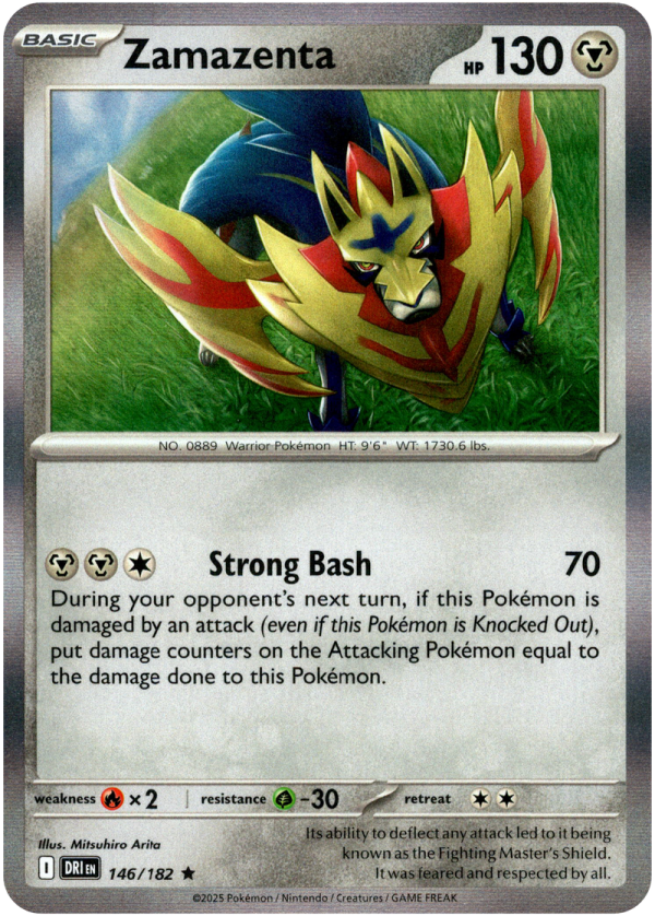 146/182 Zamazenta - Holo | Pokemon Scarlet & Violet—Destined Rivals