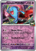 082/182 Team Rocket's Wobbuffet - Reverse Holo | Pokemon Scarlet & Violet—Destined Rivals