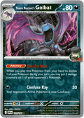 121/182 Team Rocket's Golbat - Reverse Holo | Pokemon Scarlet & Violet—Destined Rivals