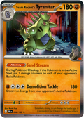 096/182 Team Rocket's Tyranitar - Holo | Pokemon Scarlet & Violet—Destined Rivals