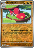 100/182 Medicham - Reverse Holo | Pokemon Scarlet & Violet—Destined Rivals