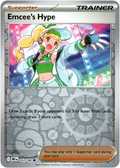 163/182 Emcee's Hype - Reverse Holo | Pokemon Scarlet & Violet—Destined Rivals