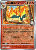 033/182 Ethan's Quilava - Reverse Holo | Pokemon Scarlet & Violet—Destined Rivals