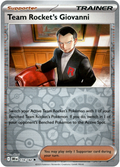 174/182 Team Rocket's Giovanni - Reverse Holo | Pokemon Scarlet & Violet—Destined Rivals