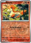 029/182 Ponyta - Reverse Holo | Pokemon Scarlet & Violet—Destined Rivals