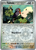156/182 Taillow - Reverse Holo | Pokemon Scarlet & Violet—Destined Rivals